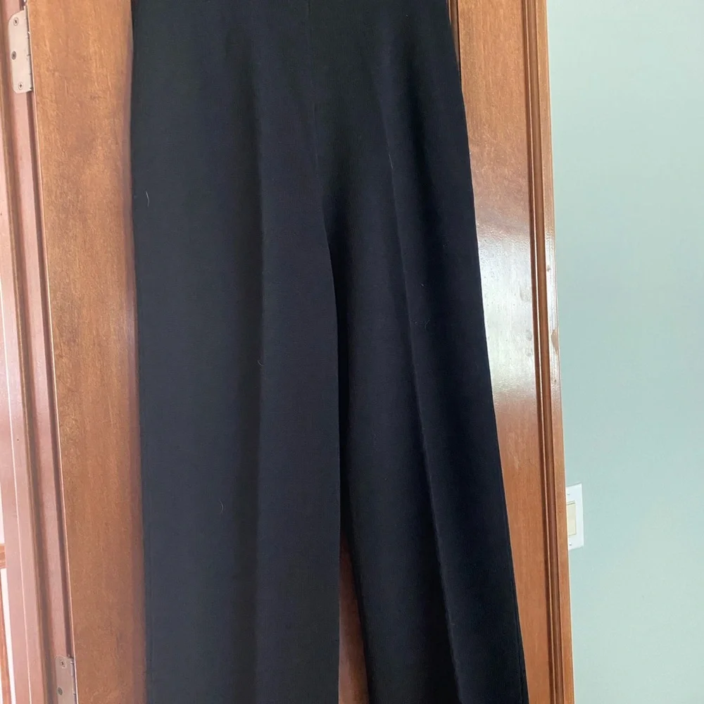 St. John Black Blazer Tailored Suit 3 piece set - Picture 7 of 8